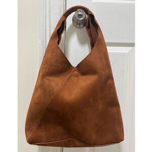 Suede Hobo Bag